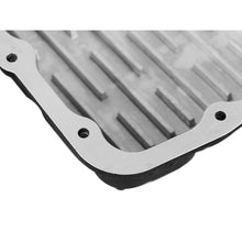 Load image into Gallery viewer, aFe Power Transmission Pan Black w/ Machined Fins (46-70062)