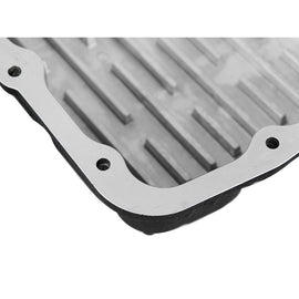 aFe Power Transmission Pan Black w/ Machined Fins (46-70062)