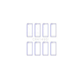 King Engine Bearings Connecting Rod Bearing Set for 1995-2002 Saturn SC1 (CR4149SI)