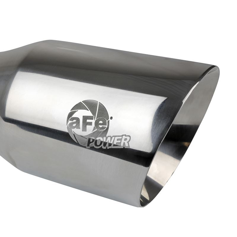 aFe MACH Force-Xp 304 Stainless Steel Clamp-on Exhaust Tip Polished (49T30454-P093)