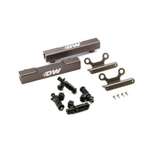 Load image into Gallery viewer, Deatschwerks Subaru top feed fuel rail upgrade kit with 1200cc injectors (6-102-1200)