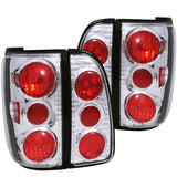 ANZO USA 1998-2002 Lincoln Navigator Taillights Chrome (211109)