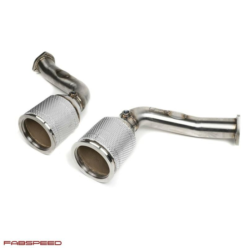 Fabspeed Audi RS6 / RS7 (C8) Sport Cat Downpipes (19+) (FS.AUD.RSXC8.SC)