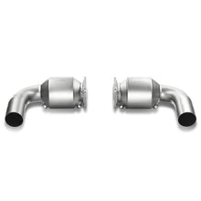 Load image into Gallery viewer, Akrapovic 10-13 Porsche 911 Turbo/Turbo S (997) Link Pipe Set w/ Cat (Titanium) (L-PO997TFLS-100)