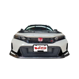 VIS Racing Carbon Fiber Front Lip RS Style For Honda Civic FL5 Type R 2023-2024 (23HDFL54DRS-011C)