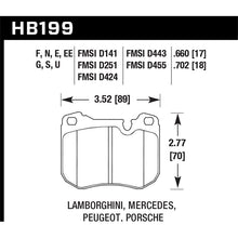 Load image into Gallery viewer, Hawk Performance DTC-70 Brake Pads (HB199U.702)