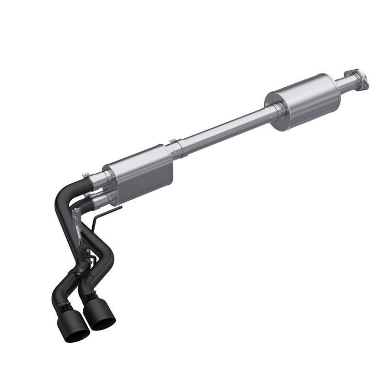 MBRP Exhaust 3in. Cat-Back 2.5in Pre-Axle BLK (S5219BLK)