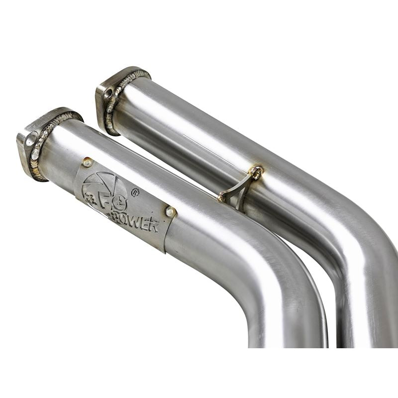 aFe Twisted Steel 2-1/2 IN 304 Stainless Steel Race Series X-Pipe (48-36324)