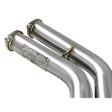 Load image into Gallery viewer, aFe Twisted Steel 2-1/2 IN 304 Stainless Steel Race Series X-Pipe (48-36324)