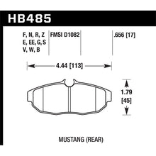 Load image into Gallery viewer, Hawk Performance HT-10 Brake Pads (HB485S.656)