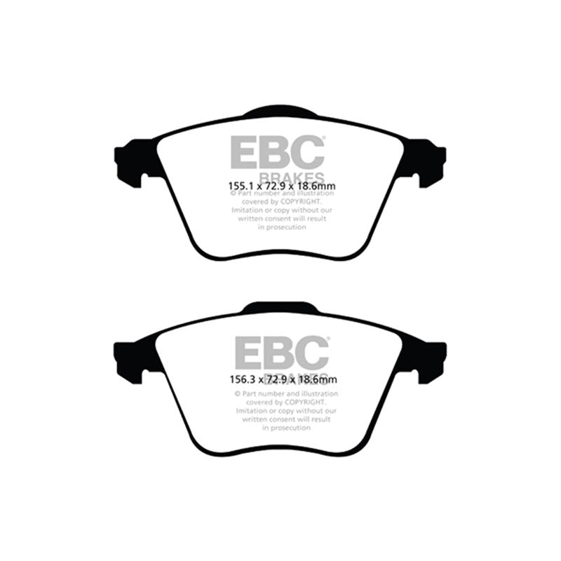 EBC Yellowstuff Street And Track Brake Pads (DP41574R)