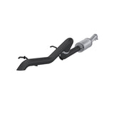 MBRP Exhaust 2 1/2in. Off-Road Tail Pipe Muffler before Axle Black Coated (S5514BLK)