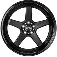 Load image into Gallery viewer, F1R FC5 18x9.5 - Matte Black/Gloss Black Lip Wheel