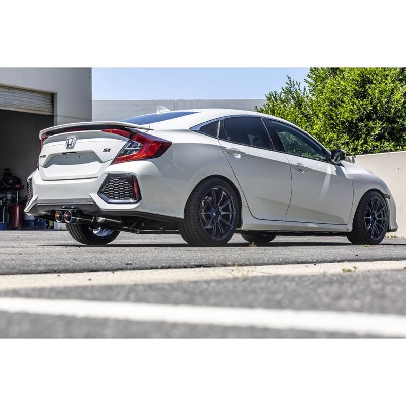 Ark Performance DT-S Exhaust System- Polished Tip, for 2017+ Honda Civic Si Sedan (SM0606-0117D)