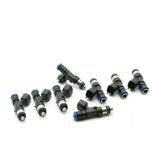 Deatschwerks Set of 8 50lb Injectors (1500/2500) 2003-2015 Hemi 5.7/6.1, EV14 Universal (17U-00-0050-8)