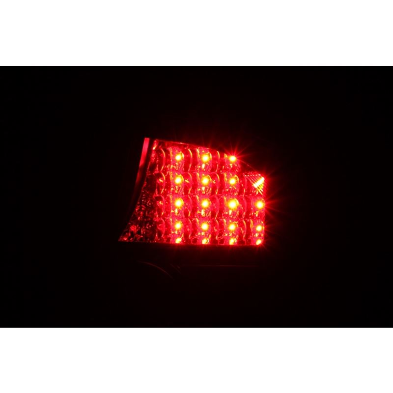 ANZO USA 2004-2005 Honda Civic LED Taillights Black (321035)