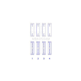 King Engine Bearings Main Bearing Set for 2004-2016 Mitsubishi Montero (MB4050AM)