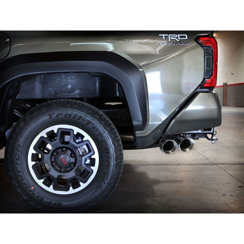 aFe Power Vulcan Series 2.5-3in 304 SS Steel Cat-Back Exhaust w/Polished Tips for 2024 Toyota Tacoma L4 2.4L (49-36074-P)