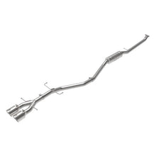 Load image into Gallery viewer, Takeda 2-1/2 IN 304 Stainless Steel Cat-Back Exhaust System w/ Polished Tips (49-36620-P)