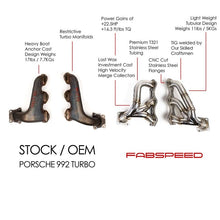 Load image into Gallery viewer, Fabspeed Porsche 992 Turbo / Turbo S Sport Headers (21+) (FS.POR.992T.SHDR)