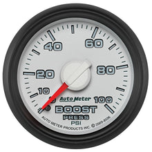 Load image into Gallery viewer, AutoMeter Factory Match 52.4mm Mechanical 0-100 PSI Boost Gauges 3 pressure Ranges (8506)