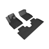 3D Maxpider KAGU Floor Mat, BLACK, 1ST ROW/2ND ROW (L1FR13801509)