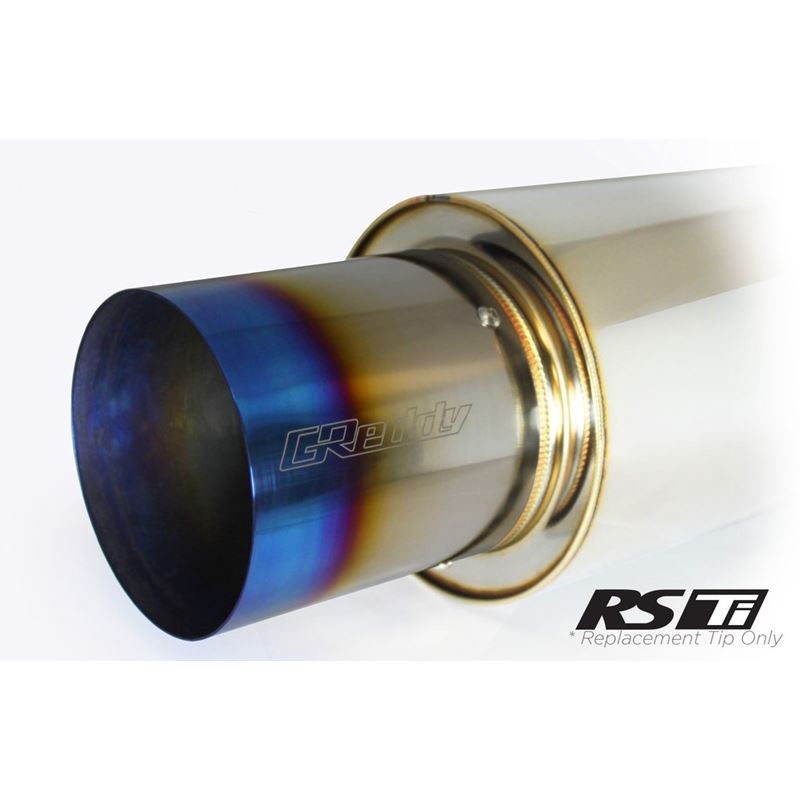 GReddy Optional Revolution RS Titanium Tip(s) 115mm Dia. x L 120mm, Std. (11002101)