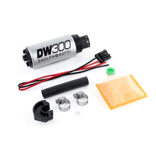 Load image into Gallery viewer, Deatschwerks DW300 series, 340lph in-tank fuel pump w/ install kit (9-301-0766)