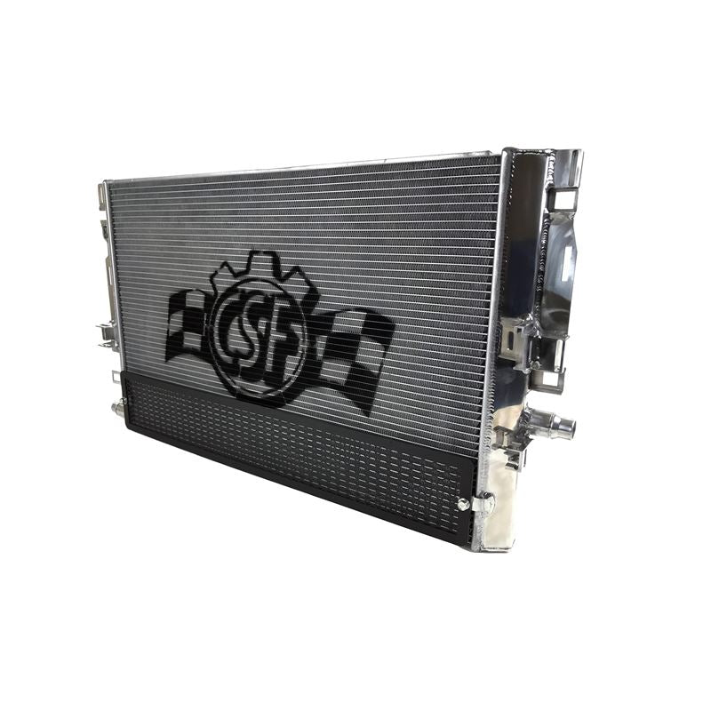 CSF Cooling - Racing & High Performance Division Mercedes AMG GT/R/C / W205 C63 / W213 E63 / GLC63 Heat Exchanger w/ Rock Guard (8088)