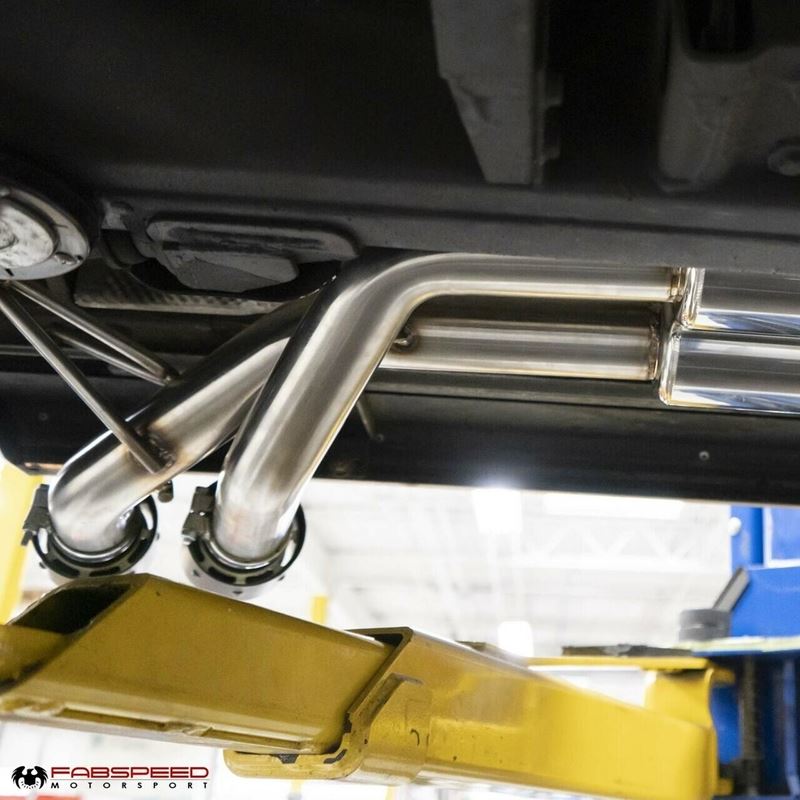 Fabspeed G-Wagen G63 AMG Maxflo Performance Exhaust with Quad Tips (15-18) (FS.MER.G631518.MAXP)