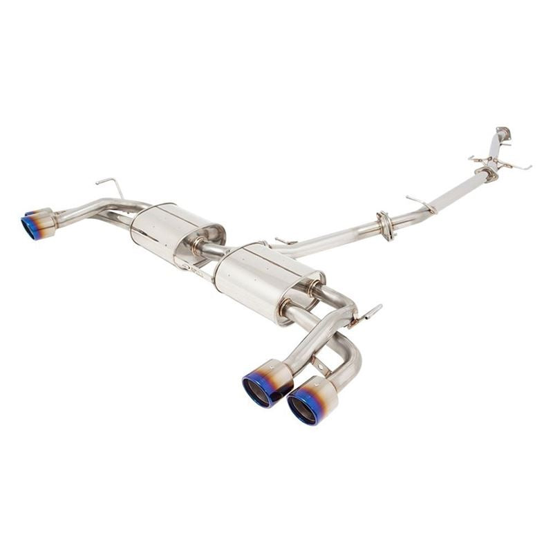 APEXi® N1-X Evolution Extreme 304 SS Axle-Back Exhaust System with Quad Rear Exit (164KT206P)