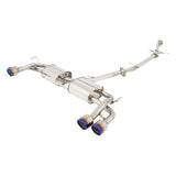 APEXi® N1-X Evolution Extreme 304 SS Axle-Back Exhaust System with Quad Rear Exit (164KT206P)