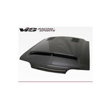 VIS Racing GT 500 Style Black Carbon Fiber Hood (87FDMUS2DGT5-010C)