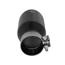 Load image into Gallery viewer, aFe MACH Force-Xp 304 Stainless Steel Clamp-on Exhaust Tip Black (49T30454-B092)