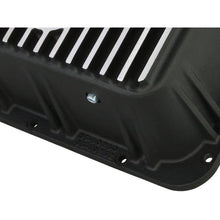 Load image into Gallery viewer, aFe Power Transmission Pan Black w/ Machined Fins (46-70072)