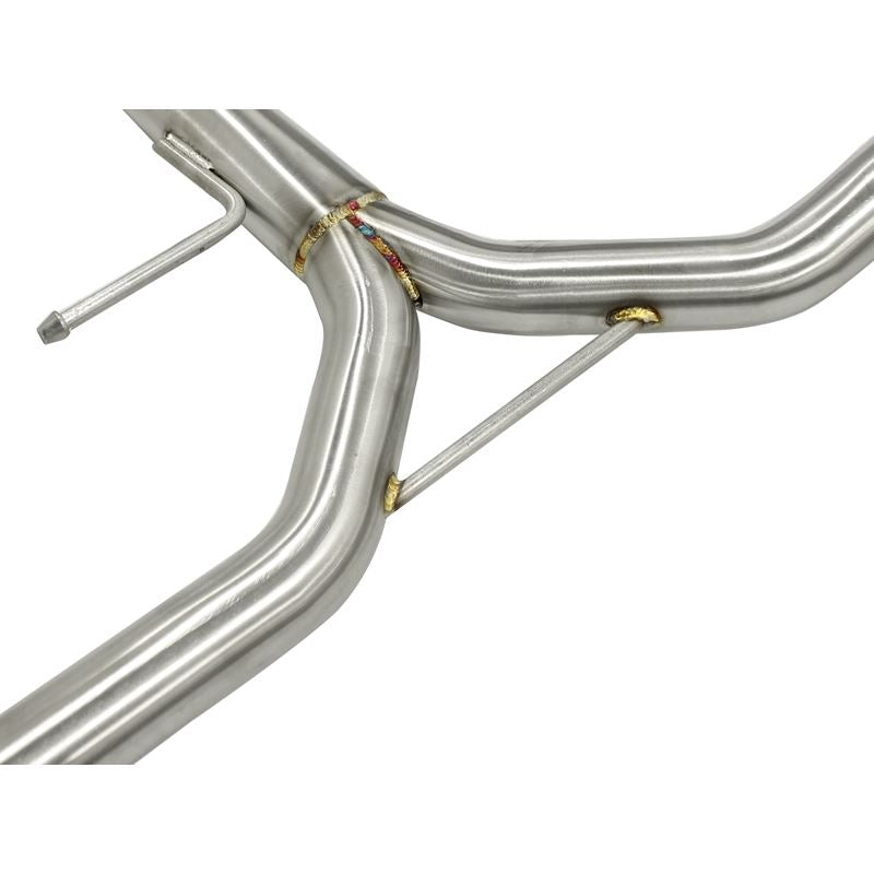 Takeda 2-1/2 IN to 1-3/4 IN 304 Stainless Steel Cat-Back Exhaust System (49-36609)