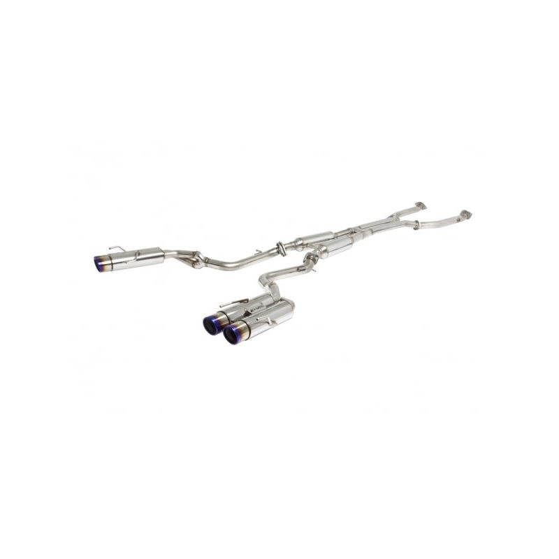 APEXi® - N1 Evolution-X Exhaust System with Titanium Tips (164KT215)