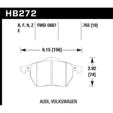 Load image into Gallery viewer, Hawk Performance HP Plus Brake Pads (HB272N.763)