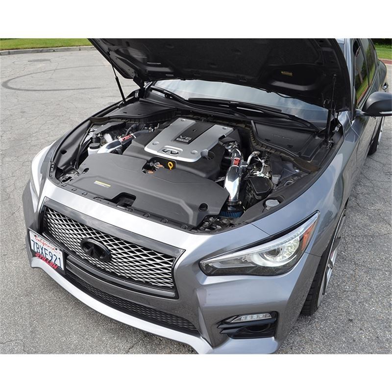 Injen 14 Infiniti Q50 3.7L V6 Polished Dual Short Ram Intake w/ MR Techn and Heat Shields (SP1999P)