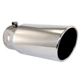 aFe MACH Force-Xp 304 Stainless Steel Clamp-on Exhaust Tip Polished (49-90002)