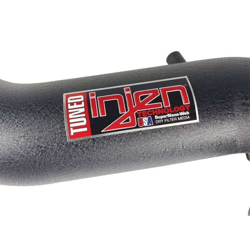 Injen Short Ram Air Intake System, Wrinkle Black (PF5023WB)