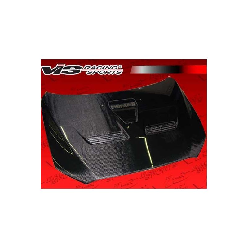 VIS Racing EVO 10 Style Black Carbon Fiber Hood (08MTLAN4DEVX-010C)