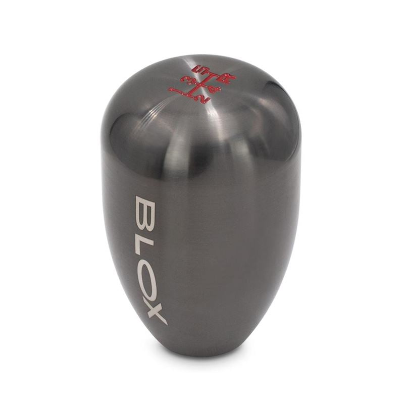 Blox Racing 5-Speed Billet Shift Knob - Gun Metal 10 x1.25mm (BXAC-00208)