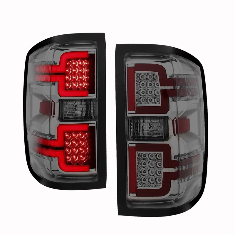 ANZO USA LED Taillights Smoke Lens, Pair (311290)