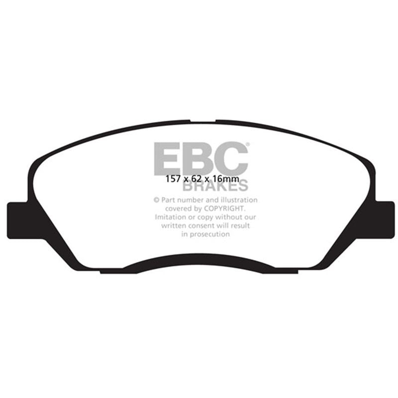 EBC Yellowstuff Street And Track Brake Pads (DP41783R)