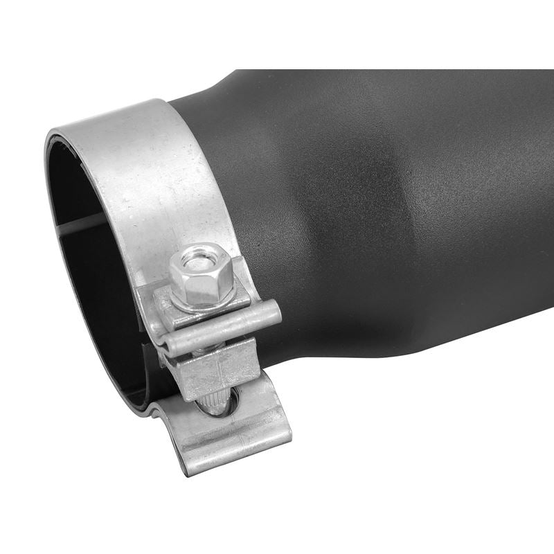 aFe MACH Force-Xp 409 Stainless Steel Clamp-on Exhaust Tip Black (49T30401-B09)