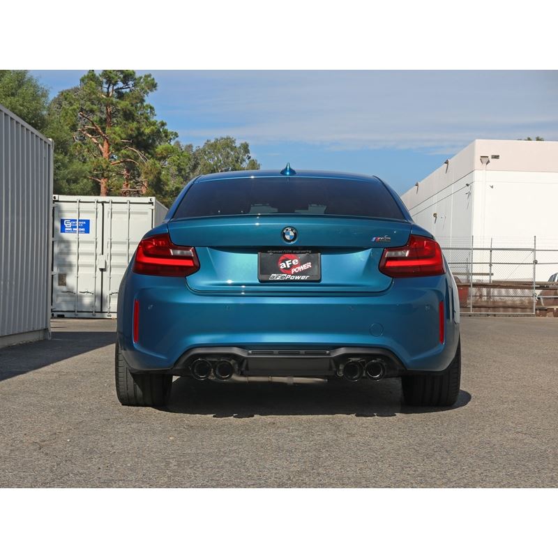 aFe Power Cat-Back Exhaust System for 2016-2018 BMW M2(49-36330-1B)