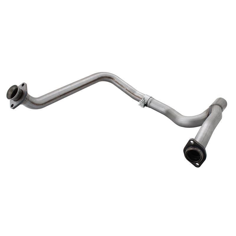 aFe Twisted Steel 2 IN to 2-1/2 IN 409 Stainless Steel Street Series Y-Pipe (48-46208)