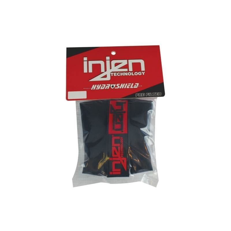 Injen Hydroshield- 5.0" Base x 7.00" Tall x 4.0" Top- Black (1120BLK)