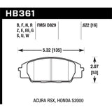 Hawk Performance ER-1 Disc Brake Pad (HB361D.622)